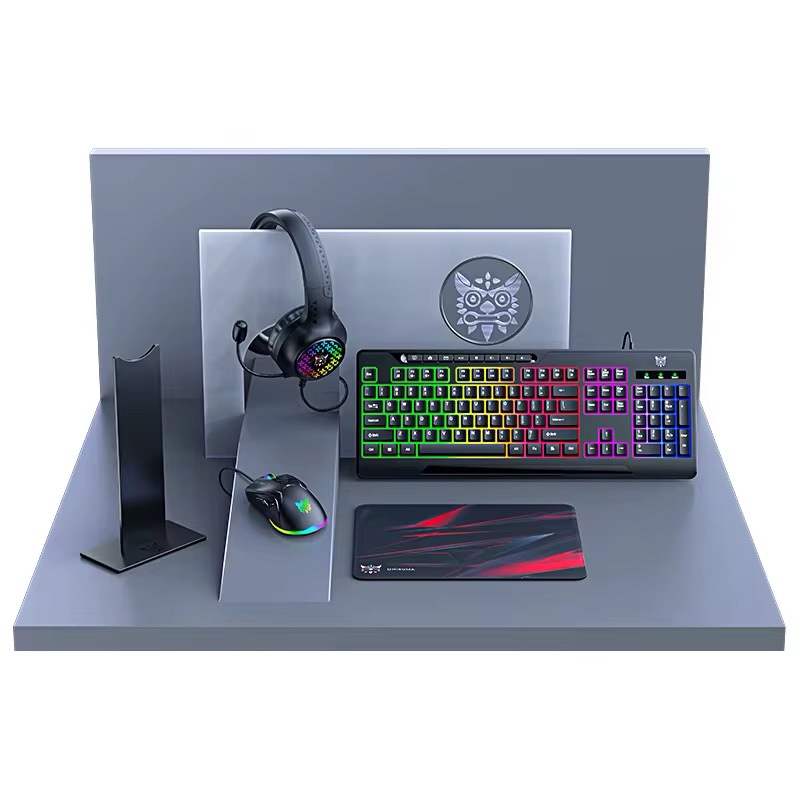 Pack Gaming Complet ONIKUMA – Casque, Clavier, Souris & Accessoires