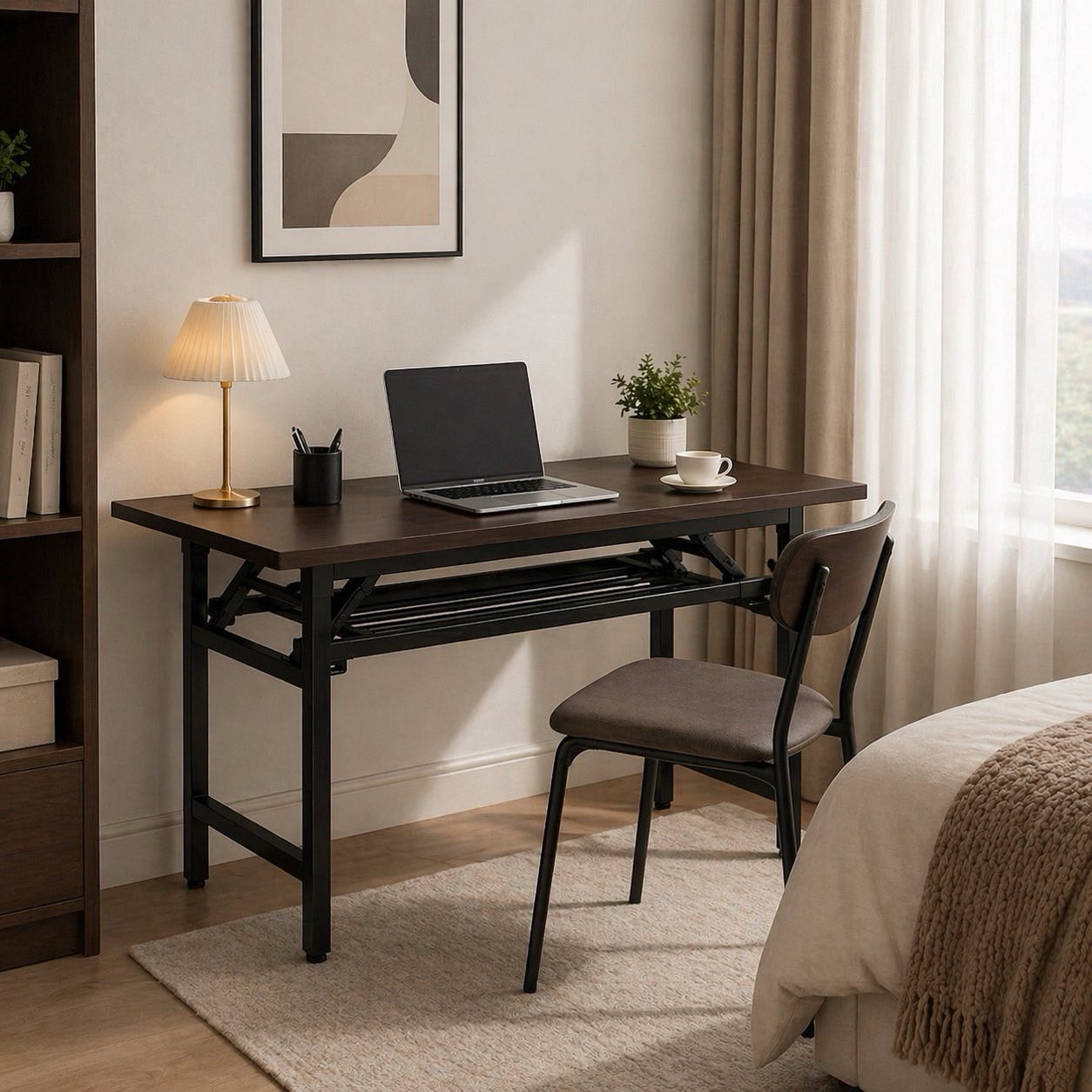Pure Desk – Bureau Pliant Gain de Place 120 cm – Image 2